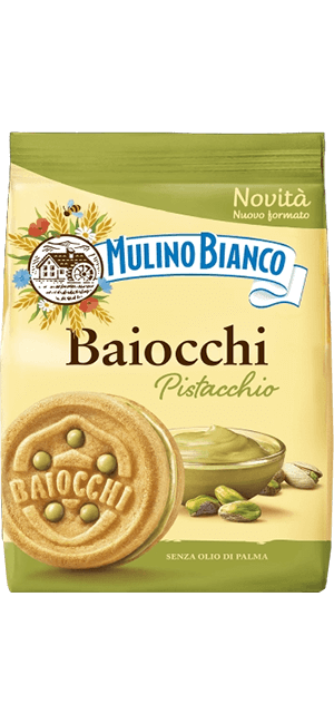 Mulino Bianco Baiocchi Pistacchio 240g