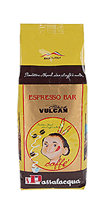 Passalacqua Kaffee Espresso Black Vulcan 500g Bohnen