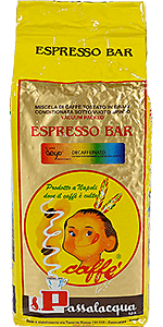 Passalacqua Kaffee Espresso Deup Decaffeinato 1kg Bohnen